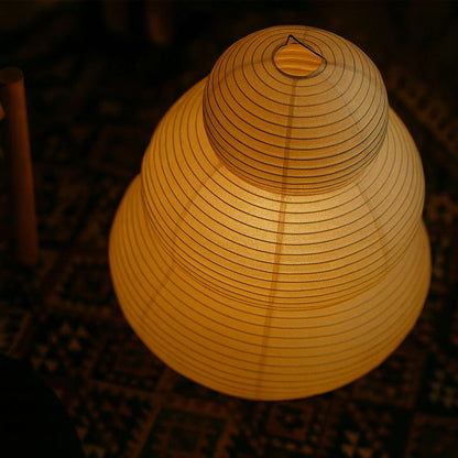 Akari Japandi Style Paper Floor Lamp 4