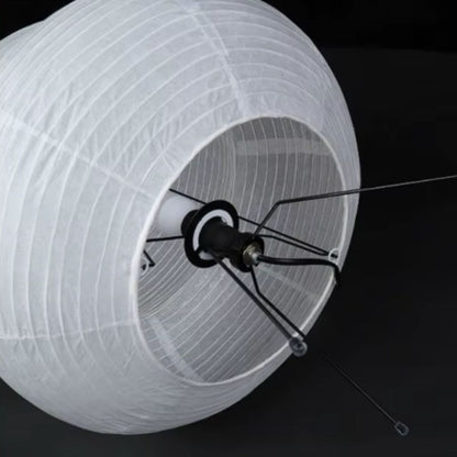 Akari Japandi Style Paper Floor Lamp 6