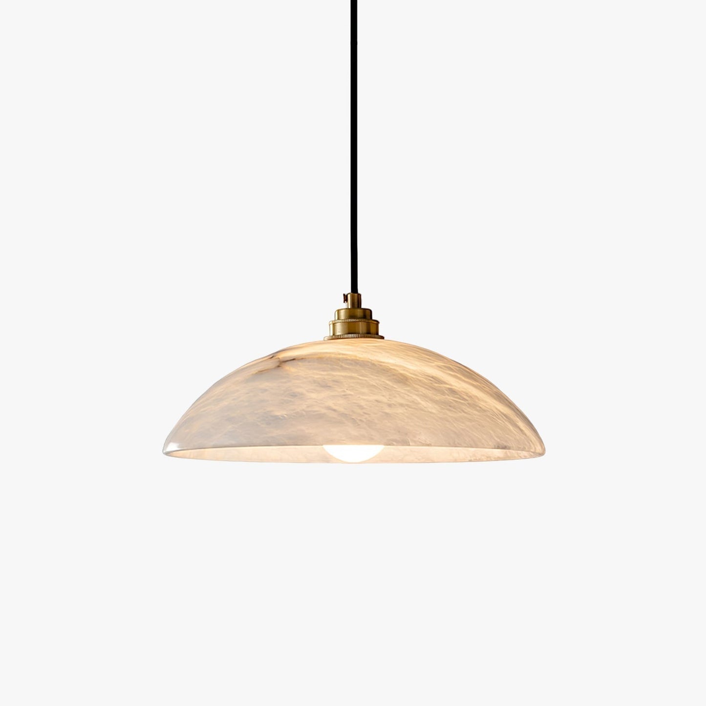 Alabaster Dome Droplight Pendant Lamp 1