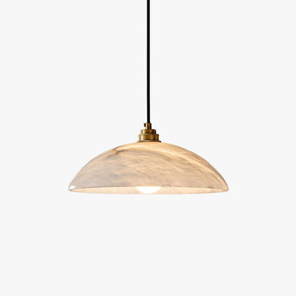 Alabaster Dome Droplight Pendant Lamp 1