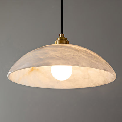 Alabaster Dome Droplight Pendant Lamp 6
