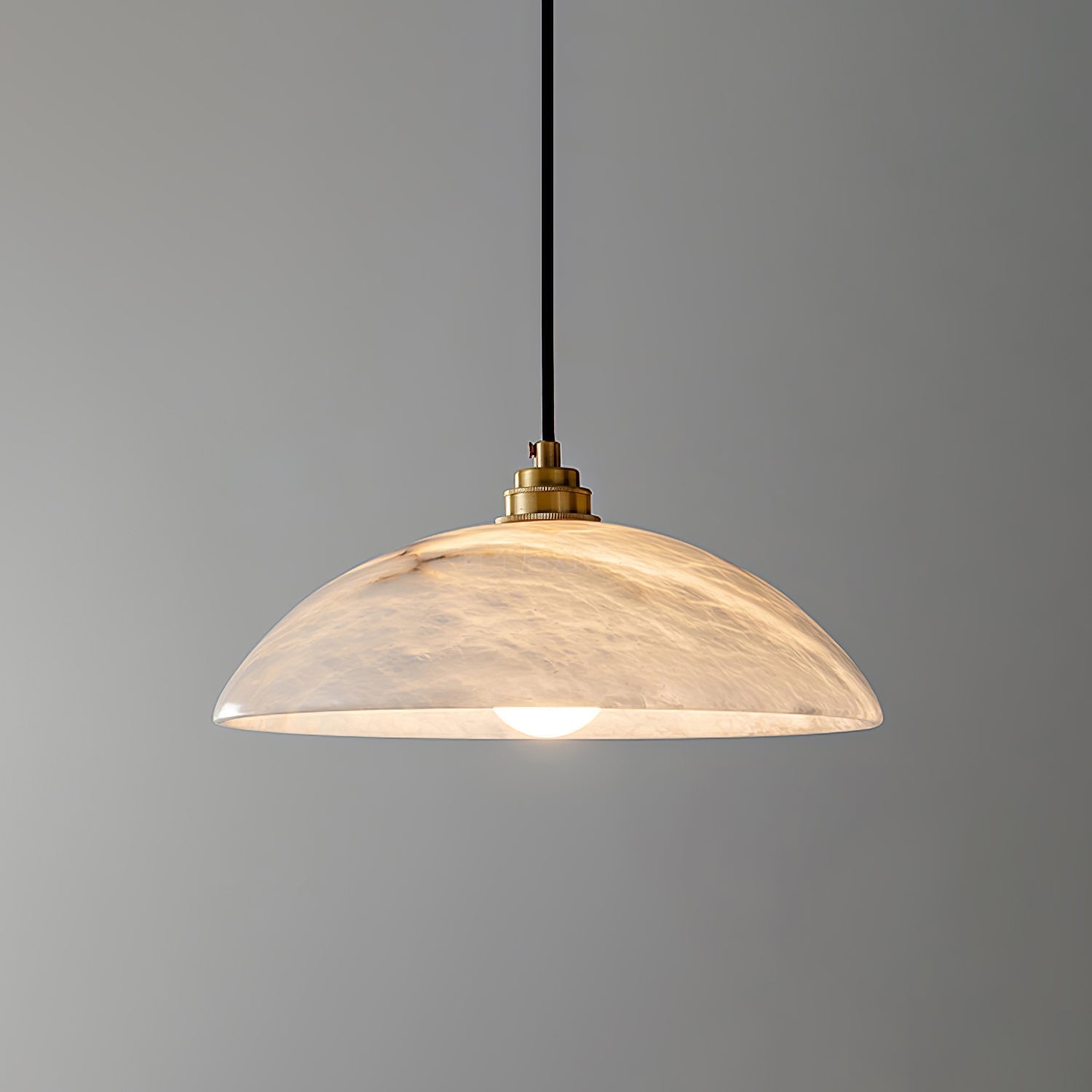 Alabaster Dome Droplight Pendant Lamp 8