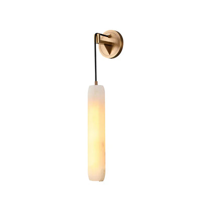 Alabaster Flute Wall Lamp 1