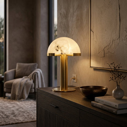 Alabaster Glow Lamp 1