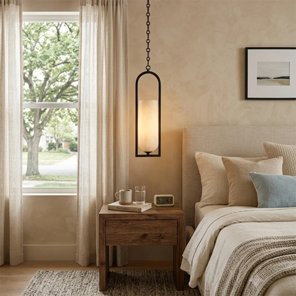 Alabaster Melange Small Chain Chandelier 0