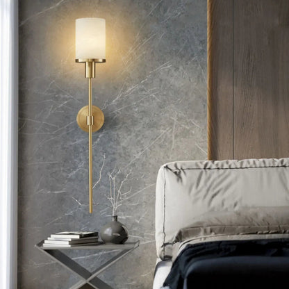 Alabaster Tracie Luxury Wall Sconce 7