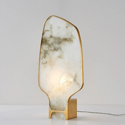 Alba Copper and Alabaster Table Lamp 0