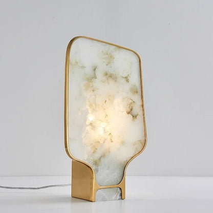 Alba Copper and Alabaster Table Lamp 1