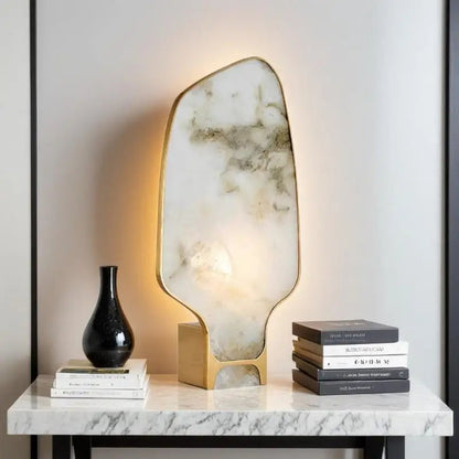 Alba Copper and Alabaster Table Lamp 2