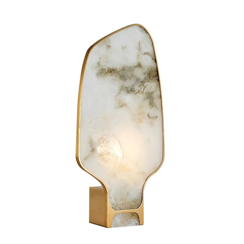 Alba Copper and Alabaster Table Lamp 5