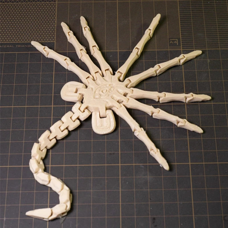 Alien Facehugger Model | Fully Articulated Movie Prop | Collectible Figurine | Sci Fi Horror Decor 3