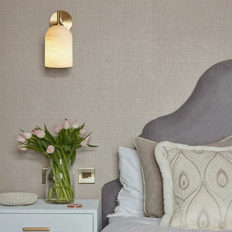 Alma Marble and Brass Wall Lamp 3