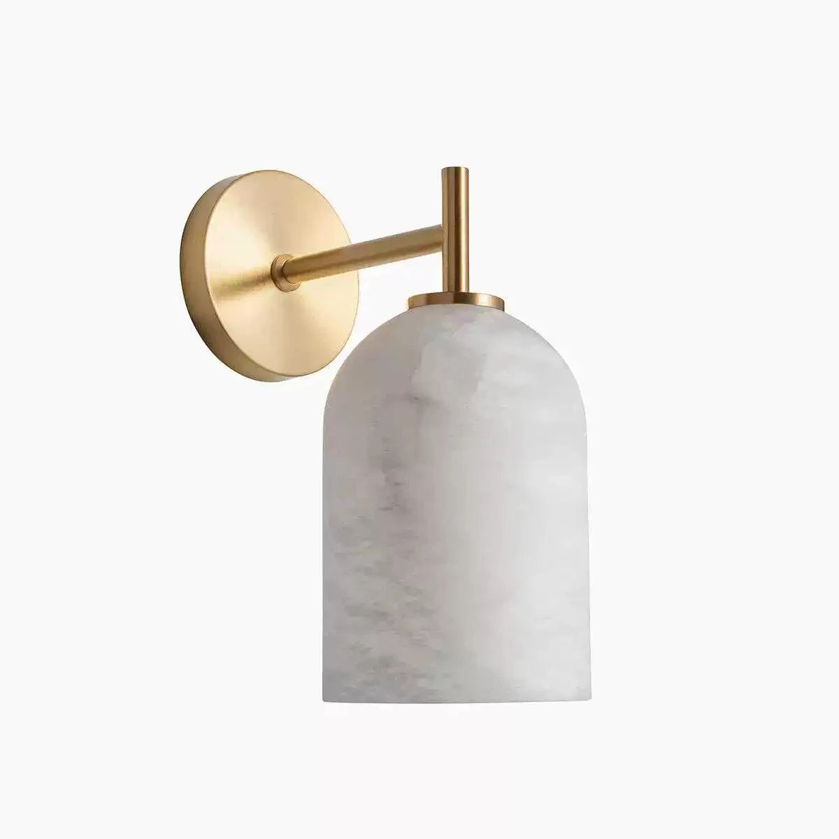 Alma Marble and Brass Wall Lamp 5