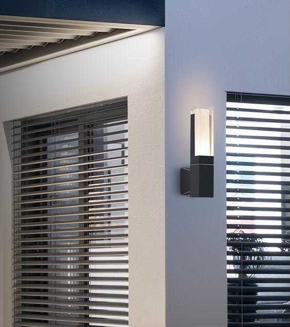 RoyaleGlow Minimalist IP65 waterproof Aluminium Outdoor Wall Light