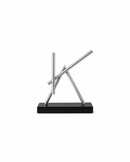 Aluminum Swinging Sticks Kinetic Sculpture 0