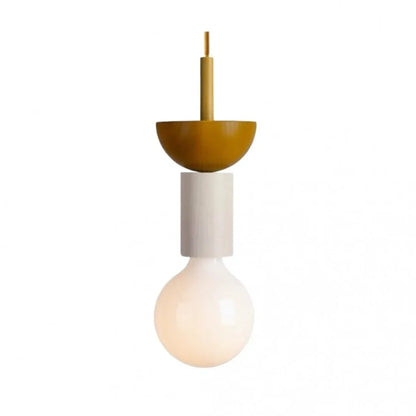 Alvar Multicolor Geometric Wood Pendant Light 10