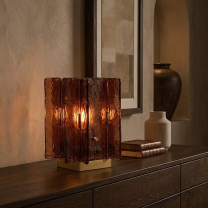 Amber Glow Table Lamp 1