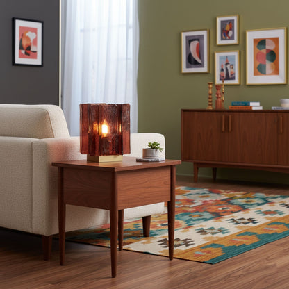 Amber Glow Table Lamp 4