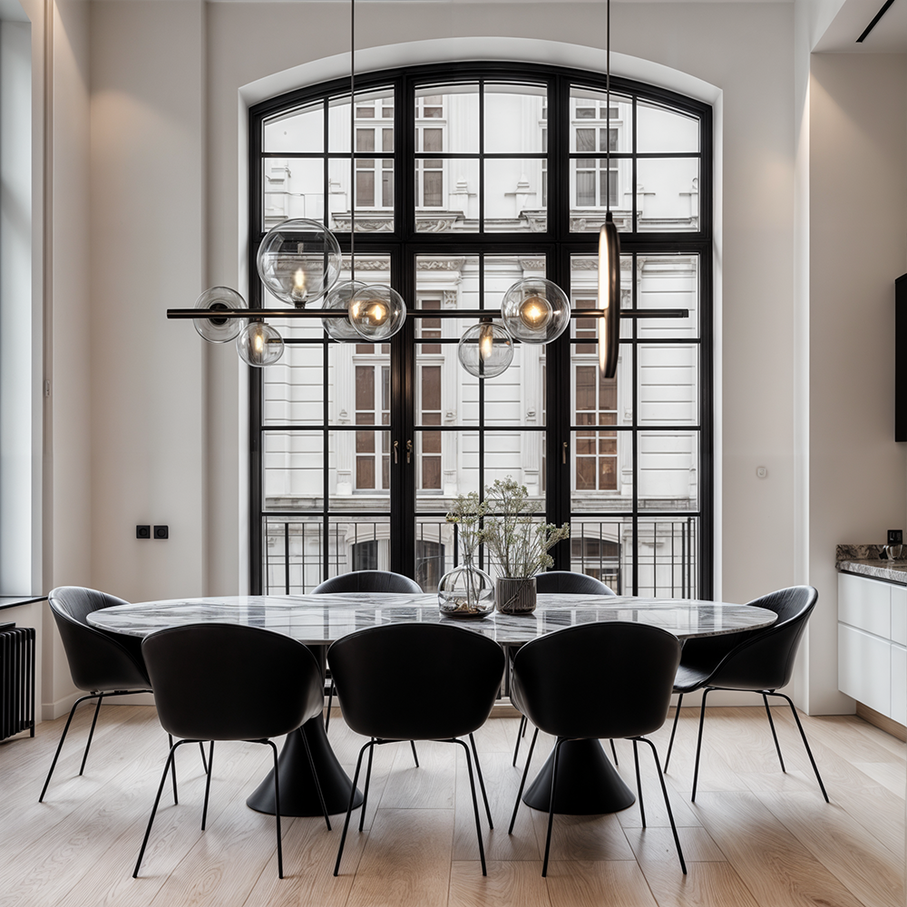 Amelia Glass Chandelier 7
