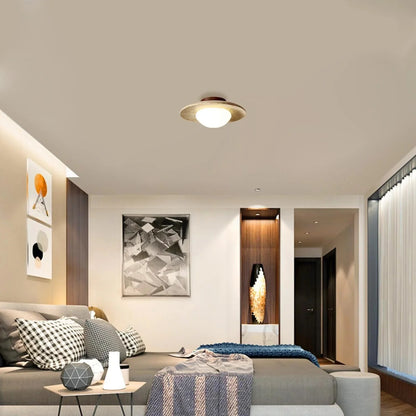 Anabelle Travertine Ceiling Lamp 3
