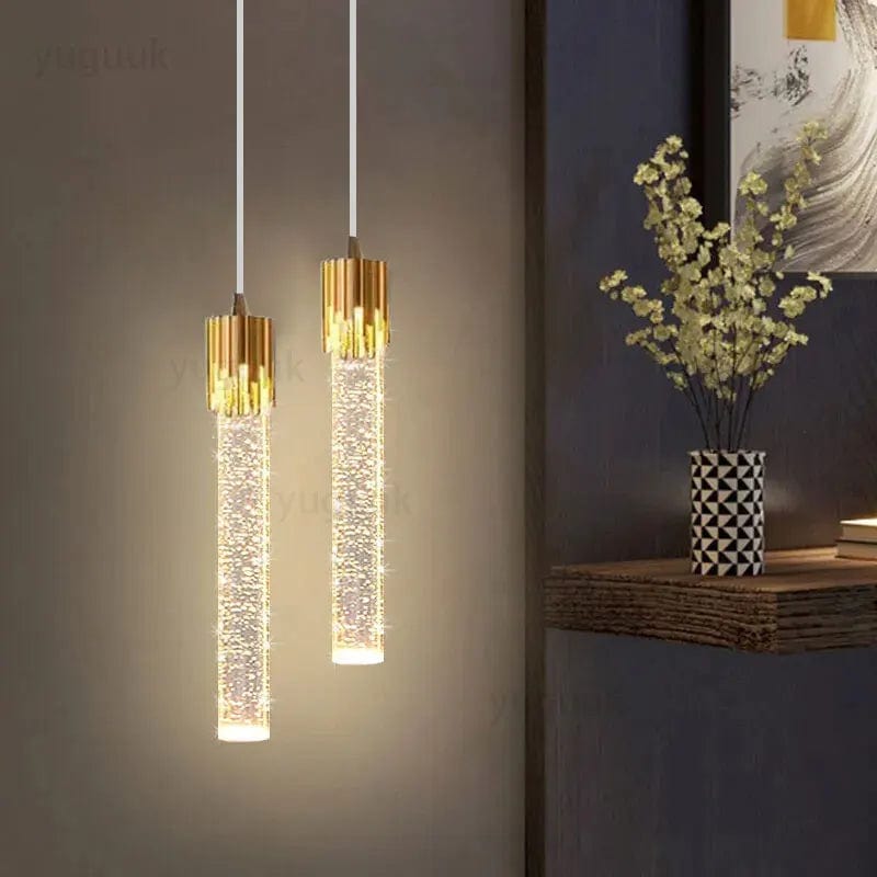 Angel Crystal Bedside Pendant Light 2