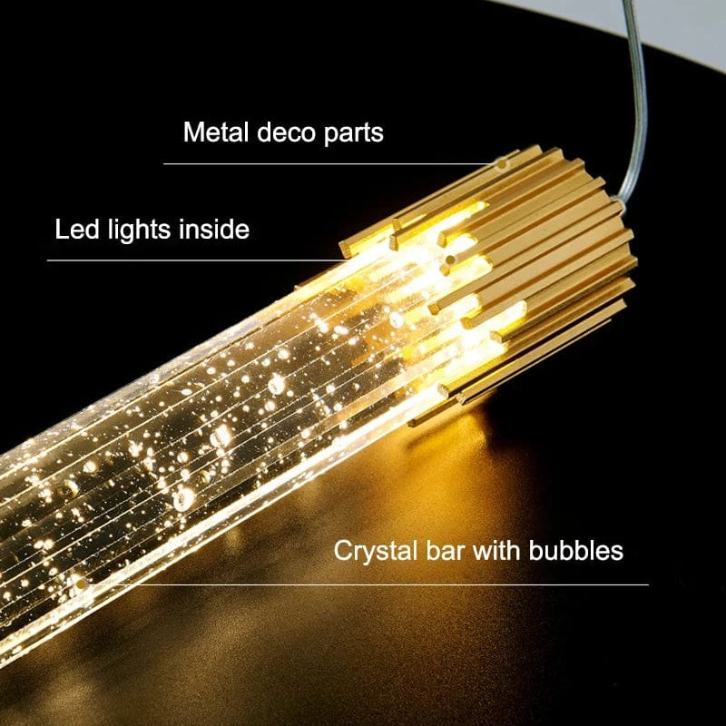 Angel Crystal Bedside Pendant Light 7