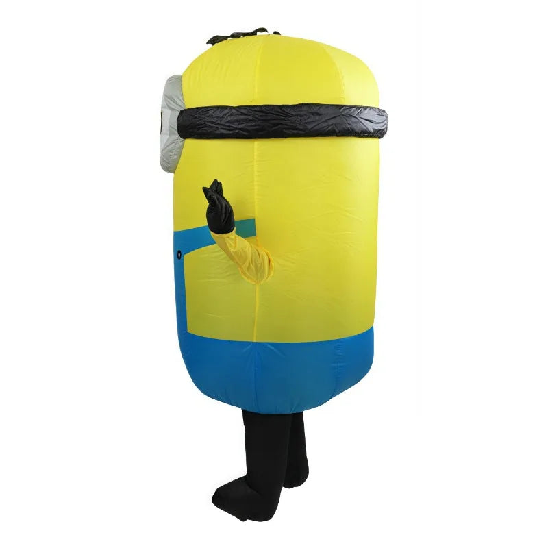 Anime Despicable Me cute Minions inflatable clothing Minions role-playing inflatable suit Minions one-piece suit Halloween dress 2