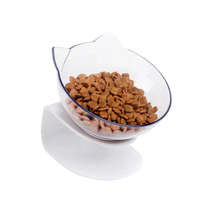 FurLuxe Elevated Anti-Vomiting Orthopedic Cat Bowl for Improved Digestion and Comfort