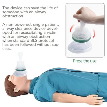 Royaleva Choking Emergency Device For Adult And Children Anti-choking Device With Bag
