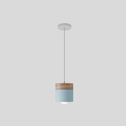 Antizer Laetus Modern Wood Accent Pendant Light 4