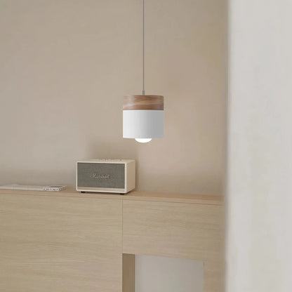 Antizer Laetus Modern Wood Accent Pendant Light 7