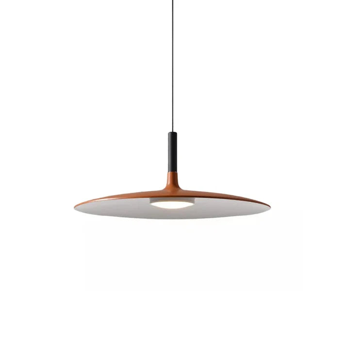RoyaleGlow Scandinavian Minimalist LED Disc Pendant Light for Kitchen Island