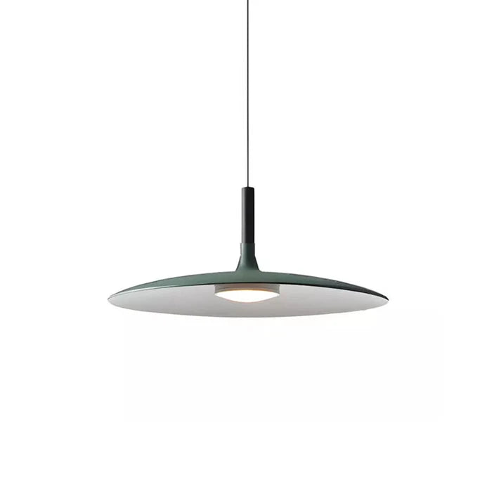 RoyaleGlow Scandinavian Minimalist LED Disc Pendant Light for Kitchen Island