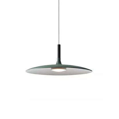 RoyaleGlow Scandinavian Minimalist LED Disc Pendant Light for Kitchen Island