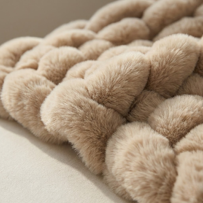 Arctic Plush Faux Rabbit Fur Throw Blanket 6