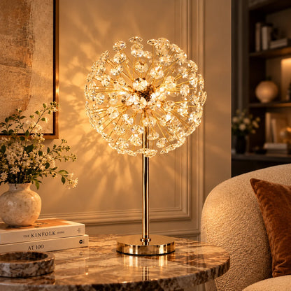 Arelith Crystal Dandelion Table Lamp 1