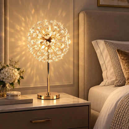 Arelith Crystal Dandelion Table Lamp 5