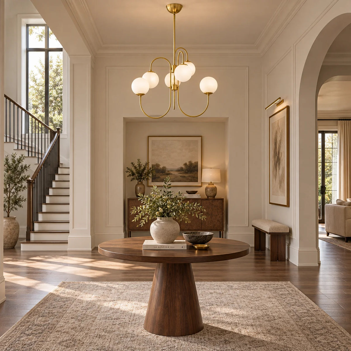 Arelvo Loop Globe Chandelier 3