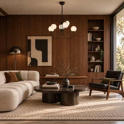 Arelvo Loop Globe Chandelier 6