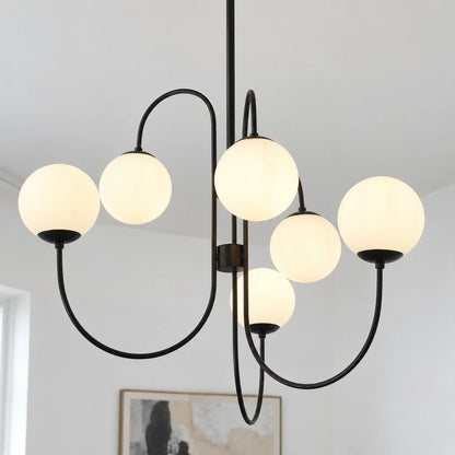 Arelvo Loop Globe Chandelier 8