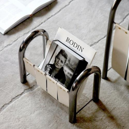 Arkos Leather Magazine Rack 4