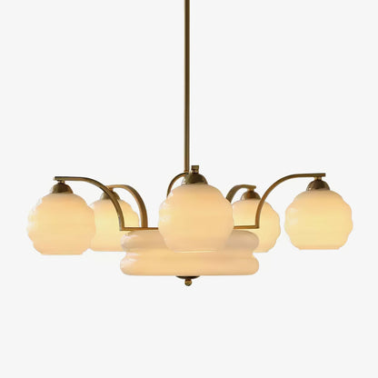 Art Deco Vintage Electrolier Chandelier 1
