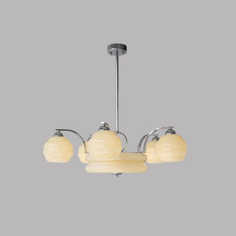 Art Deco Vintage Electrolier Chandelier 10
