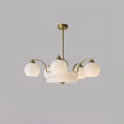 Art Deco Vintage Electrolier Chandelier 12