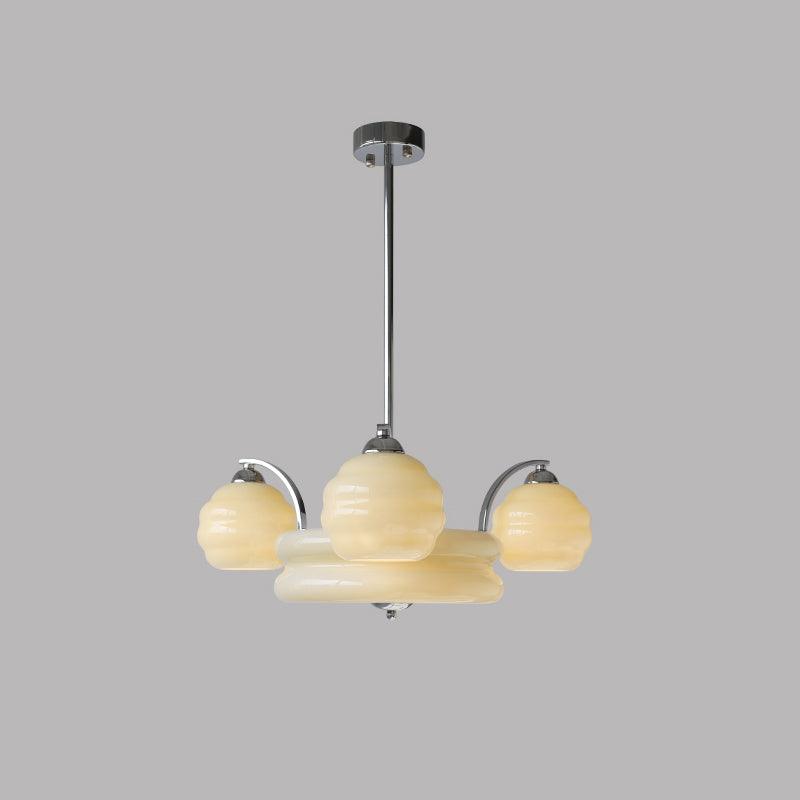 Art Deco Vintage Electrolier Chandelier 13