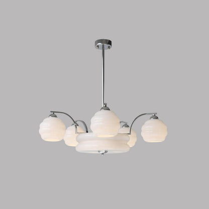 Art Deco Vintage Electrolier Chandelier 14