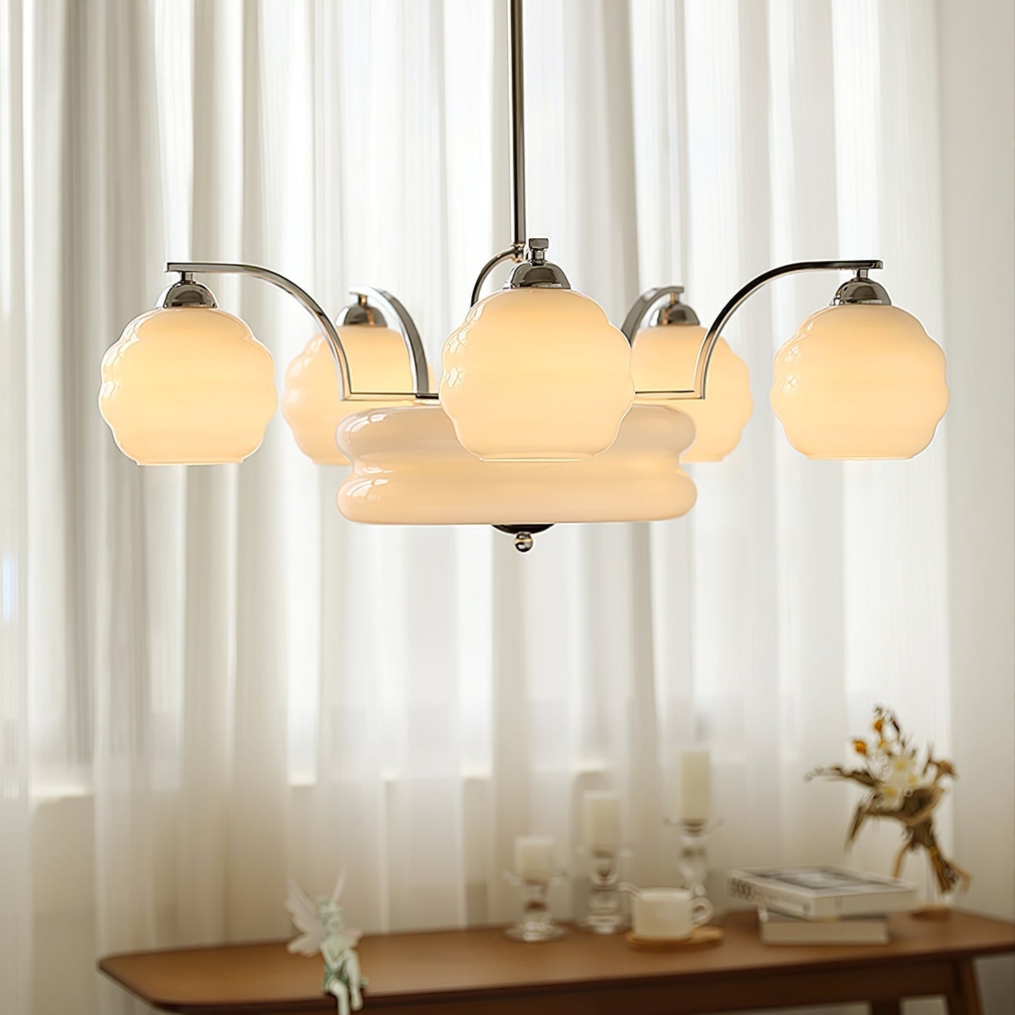 Art Deco Vintage Electrolier Chandelier 2