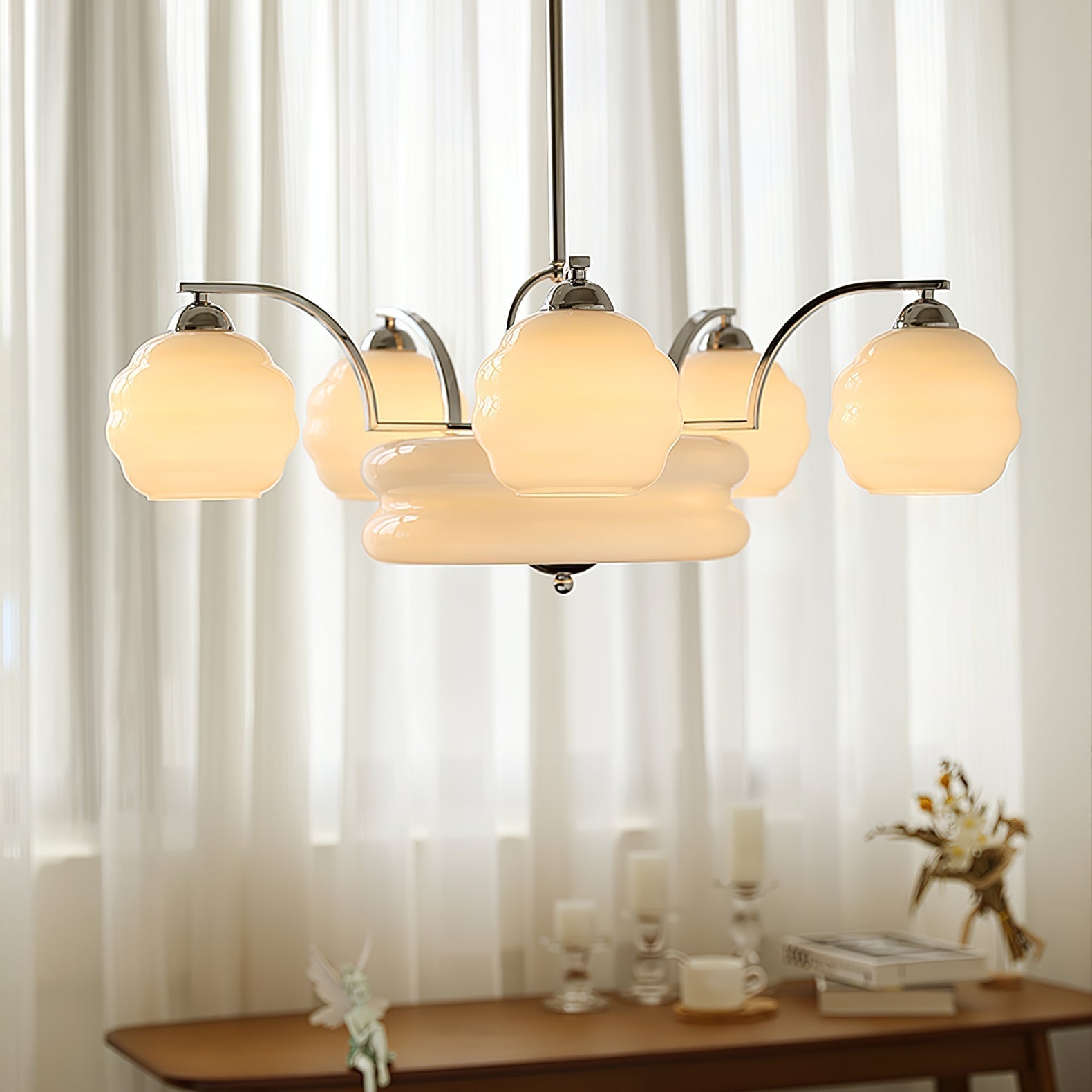 Art Deco Vintage Electrolier Chandelier 2