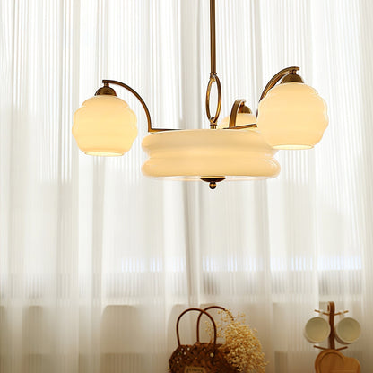 Art Deco Vintage Electrolier Chandelier 3