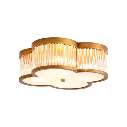 Arvola 4-Light Dimmable Transitional Unique Statement Flush Mount (15") 3